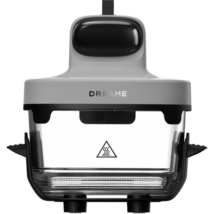 Friteuse sans huile DREAME Tasti™,Gris, 5 en 1, 2 récipients: 2,5L et 4,5L, 1500W