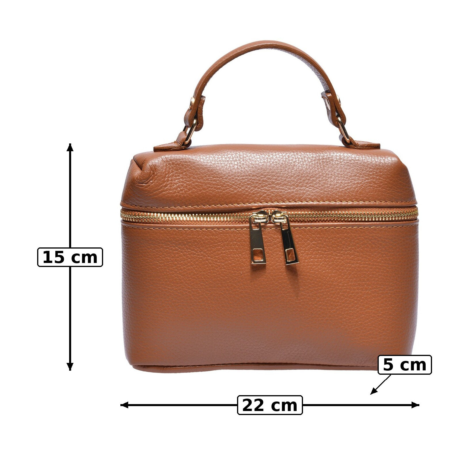 Tote Anna Luchini Cammello