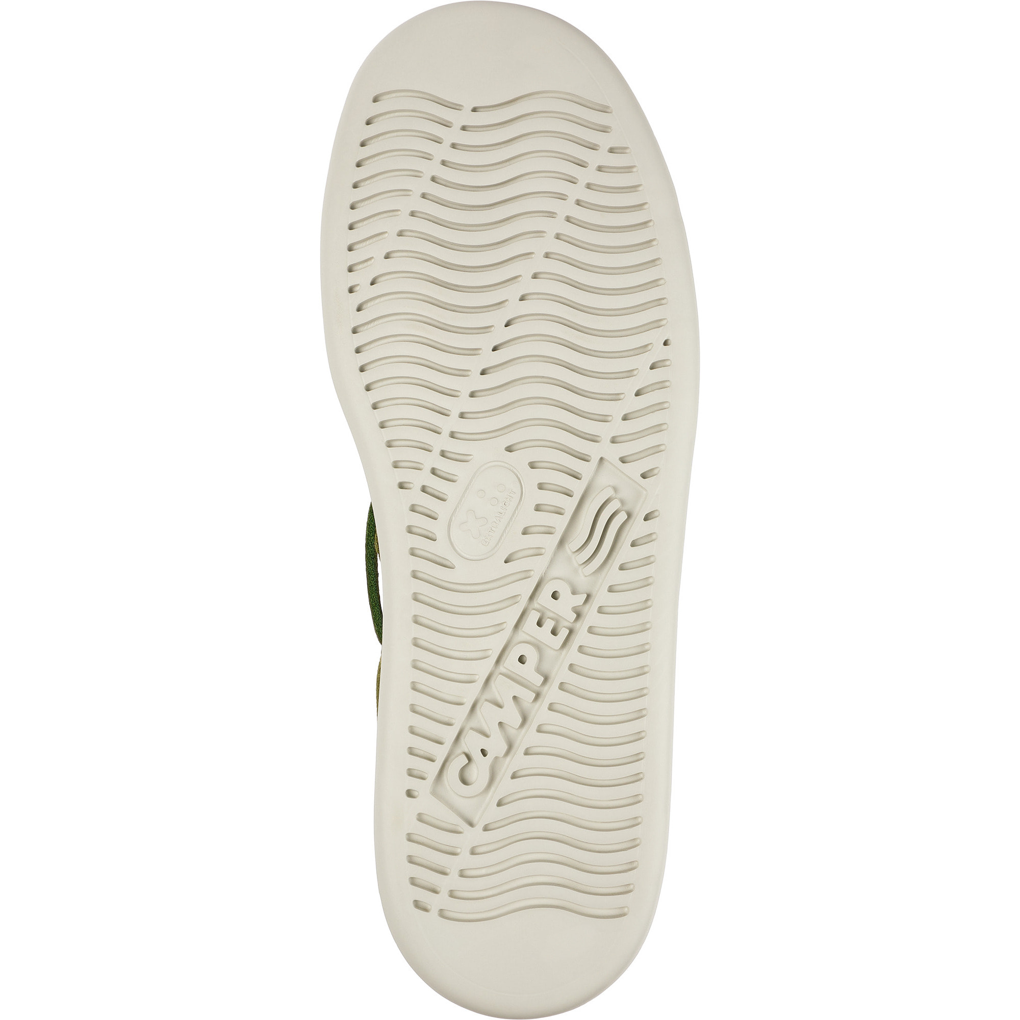 Scarpe stringate - CAMPER Runner Four - Verde - Tessuto naturale