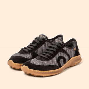 Zapatos N5435C MULTI MATERIAL BLACK/OROEL color Black