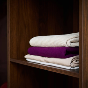 Kit dressing modulable décor bois 4 éléments NEPAL