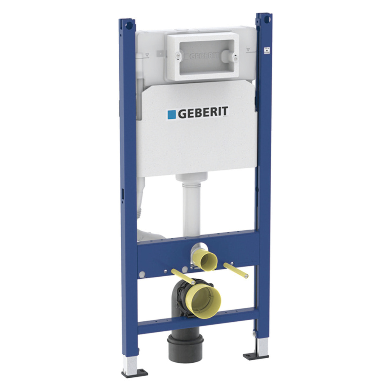 DUOFIXBasic pour toilettes suspendues, avec réservoir Delta, pour boutons de commande Delta (111.153.00.1)