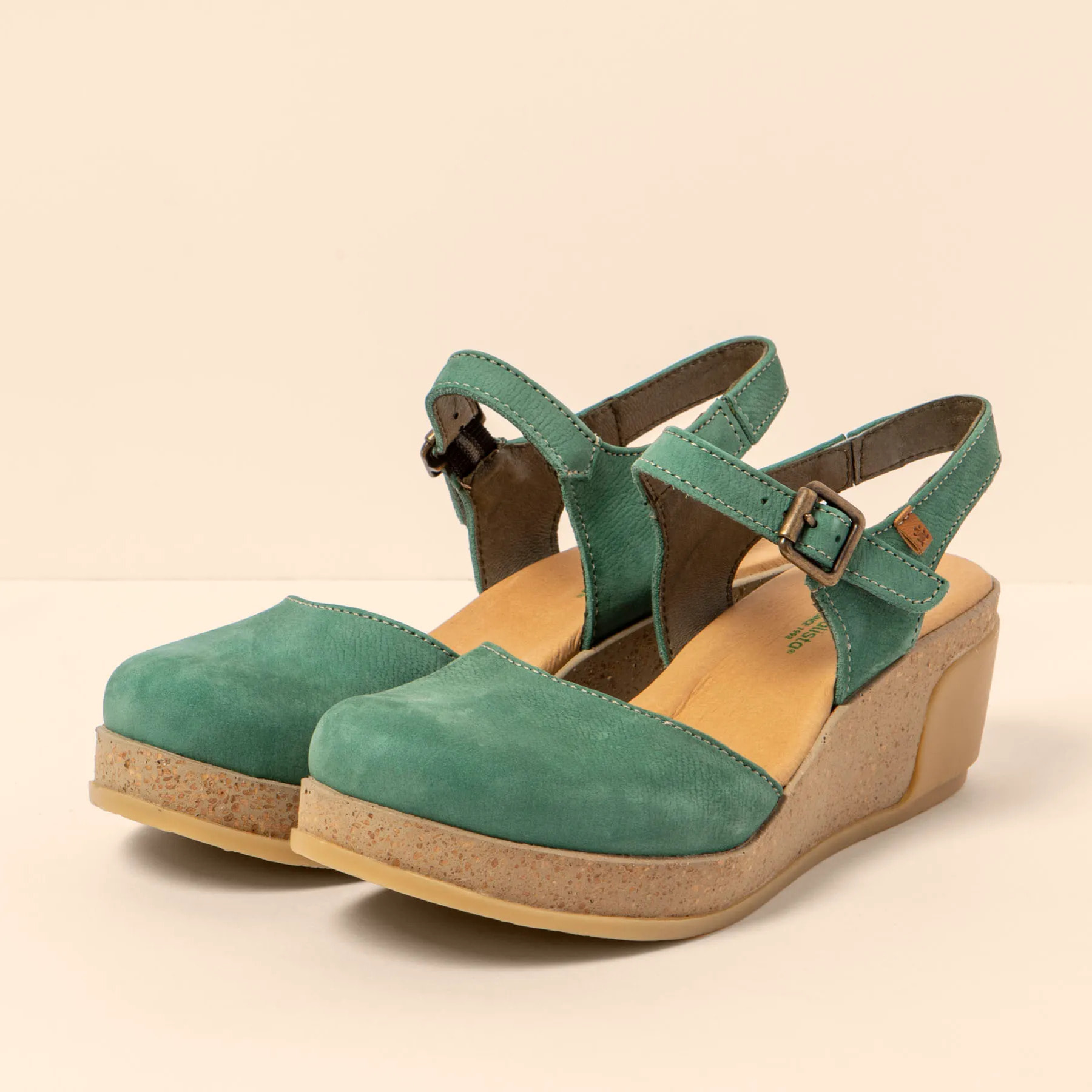 Sandalias N5001 PLEASANT JADE / LEAVES color Jade