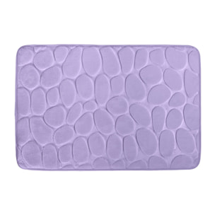Tapis de bain Microfibre PEBBLE Lavande MSV