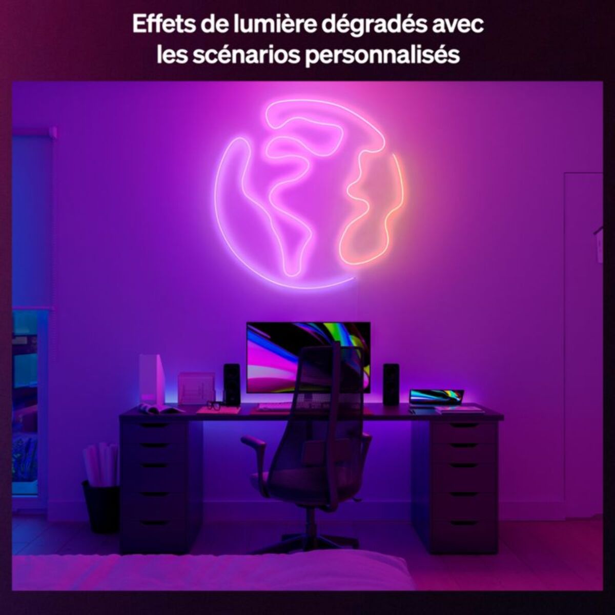 Bandeau LED PHILIPS HUE Essential Flex Strip Light 5m Color Grad