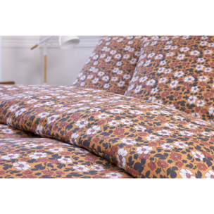 Parure housse de couette coton multicolore