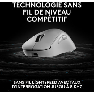 Souris Gamer Sans Fil LOGITECH G PRO X SUPERLIGHT 2 DEX LIGHTSPEED WH