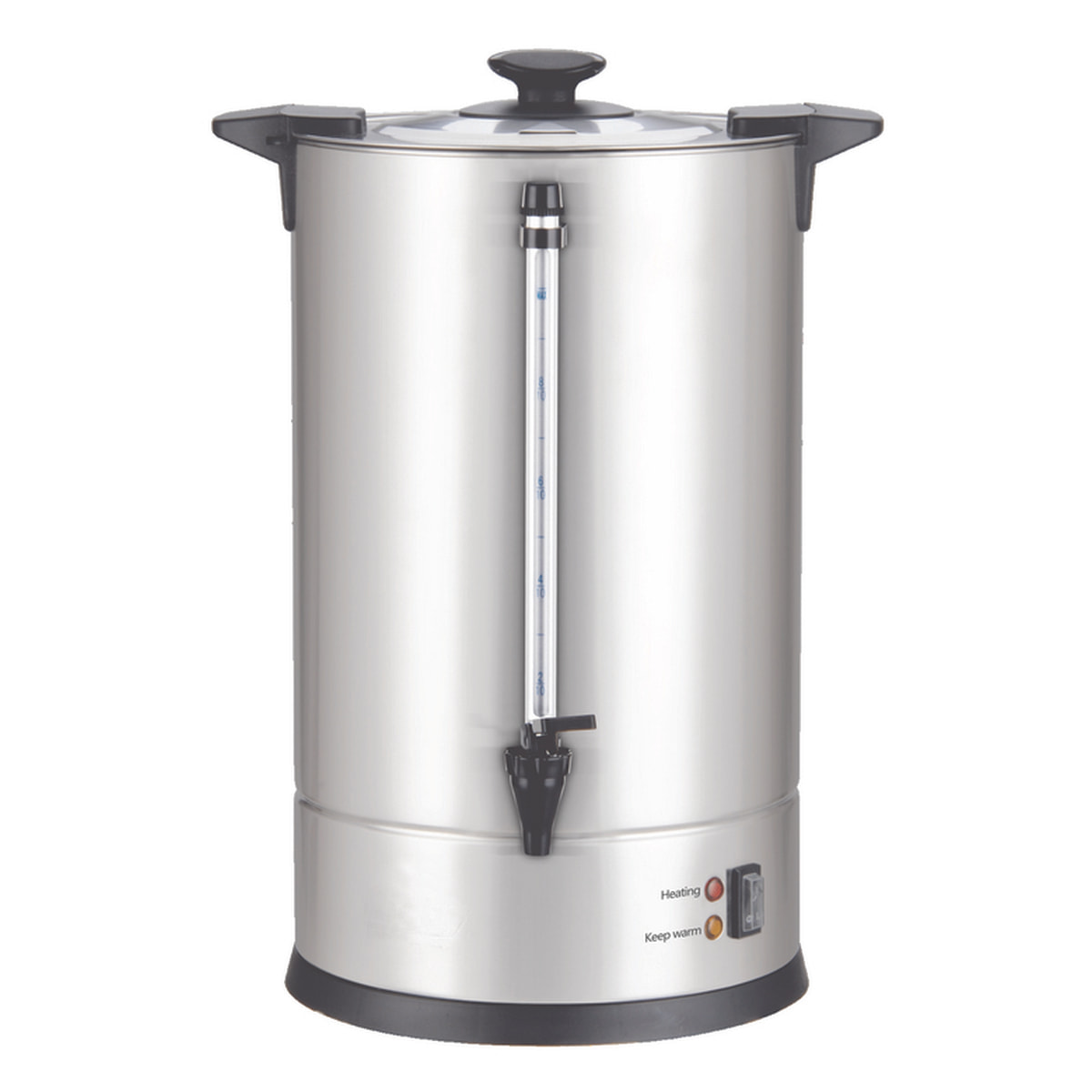 LOUIS TELLIER - Percolateur à café professionnel - Capacité 13,2 L - 100 tasses - INOX - Filtre en inox - Robinet anti-gouttes