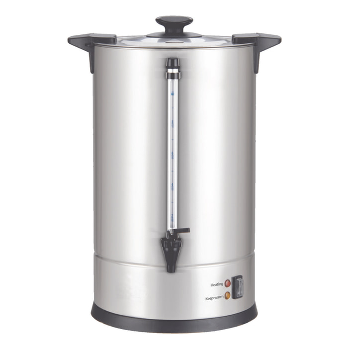 LOUIS TELLIER - Percolateur à café professionnel - Capacité 13,2 L - 100 tasses - INOX - Filtre en inox - Robinet anti-gouttes