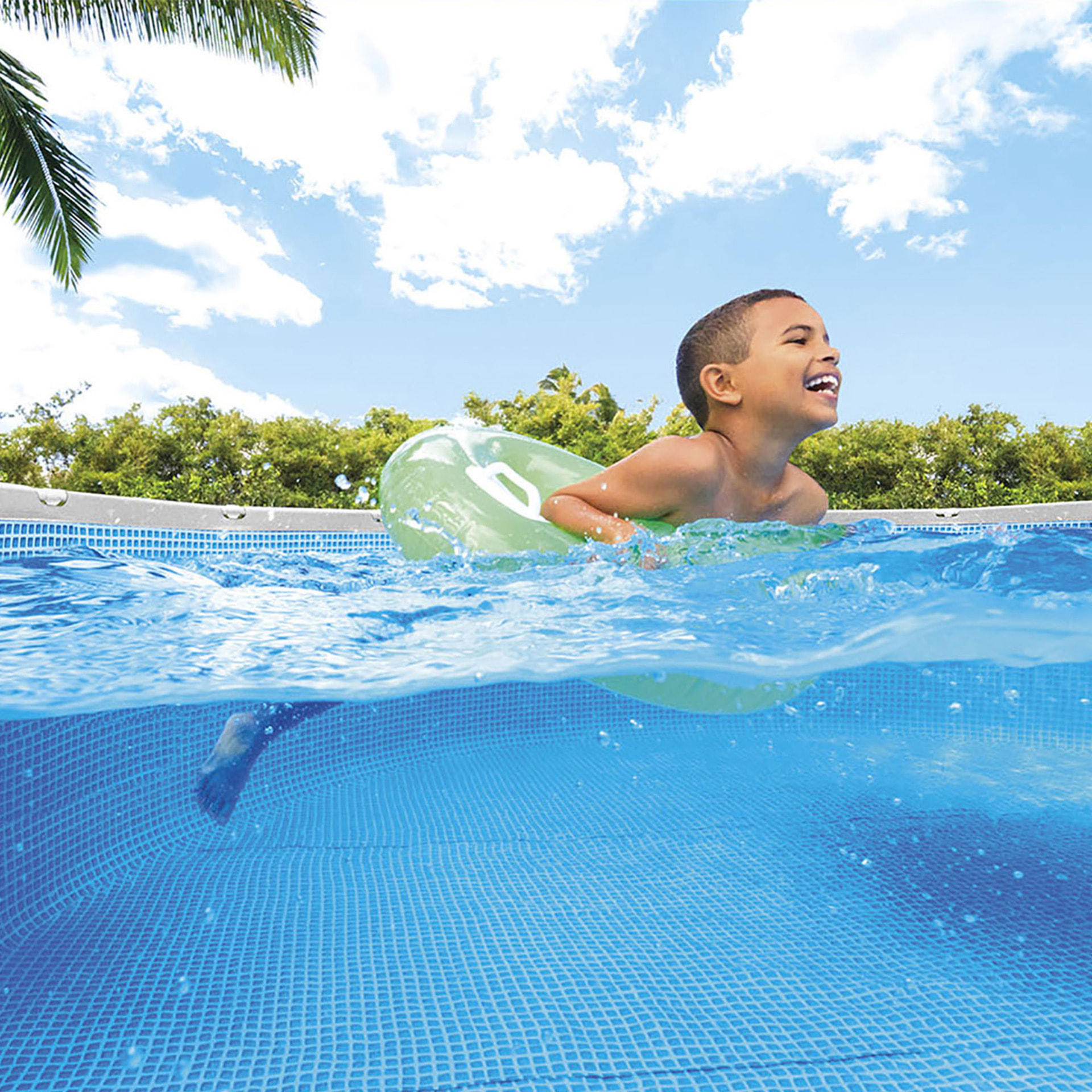 Intex Piscina Prisma Frame rotonda, 366x76 cm