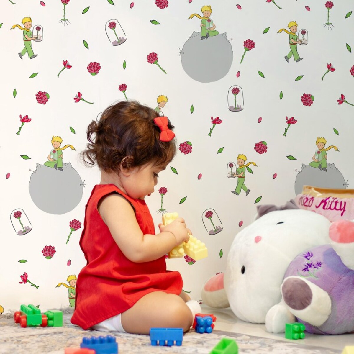 Carta da Parati Ufficiale Il Piccolo Principe Cura Rosa