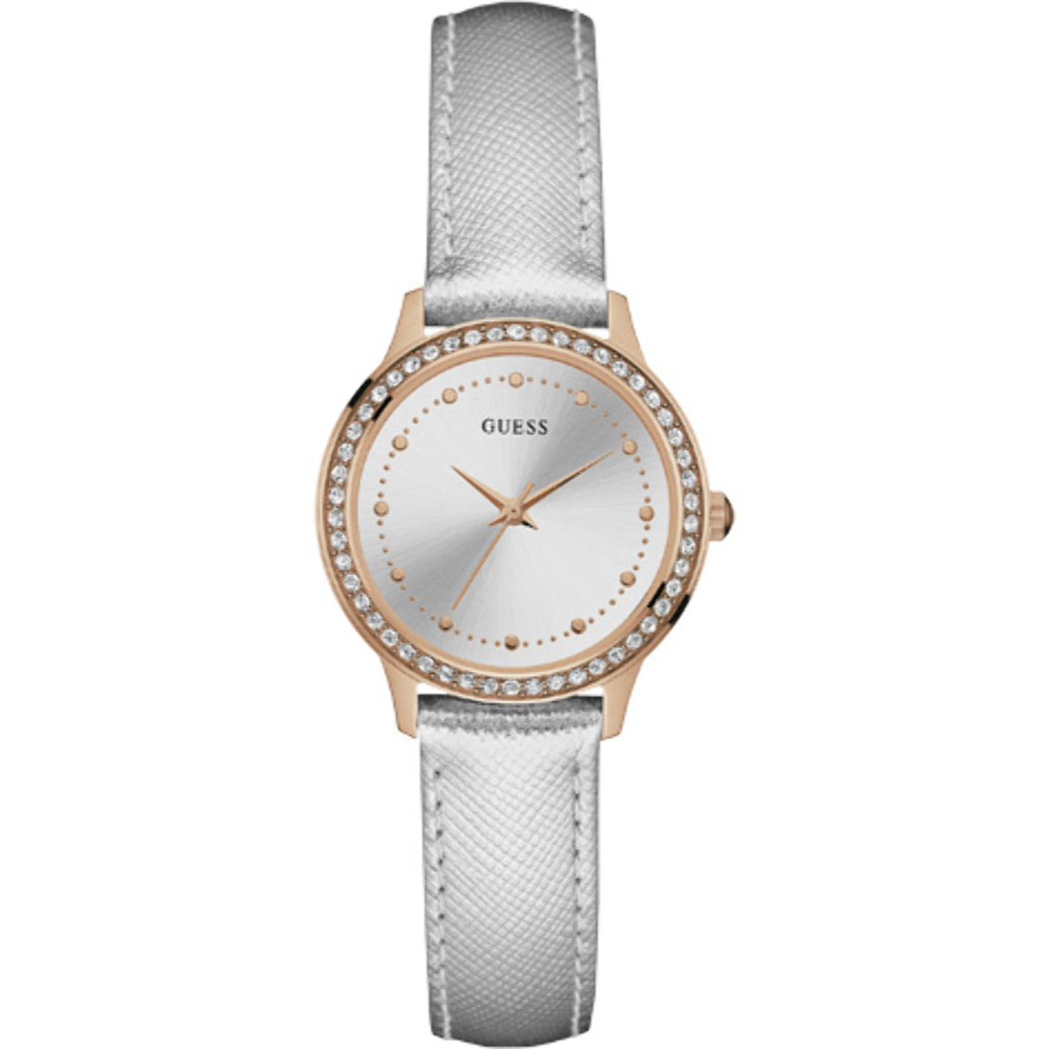 Reloj Guess W0648L11 Mujer Analogico Cuarzo con Correa de Piel