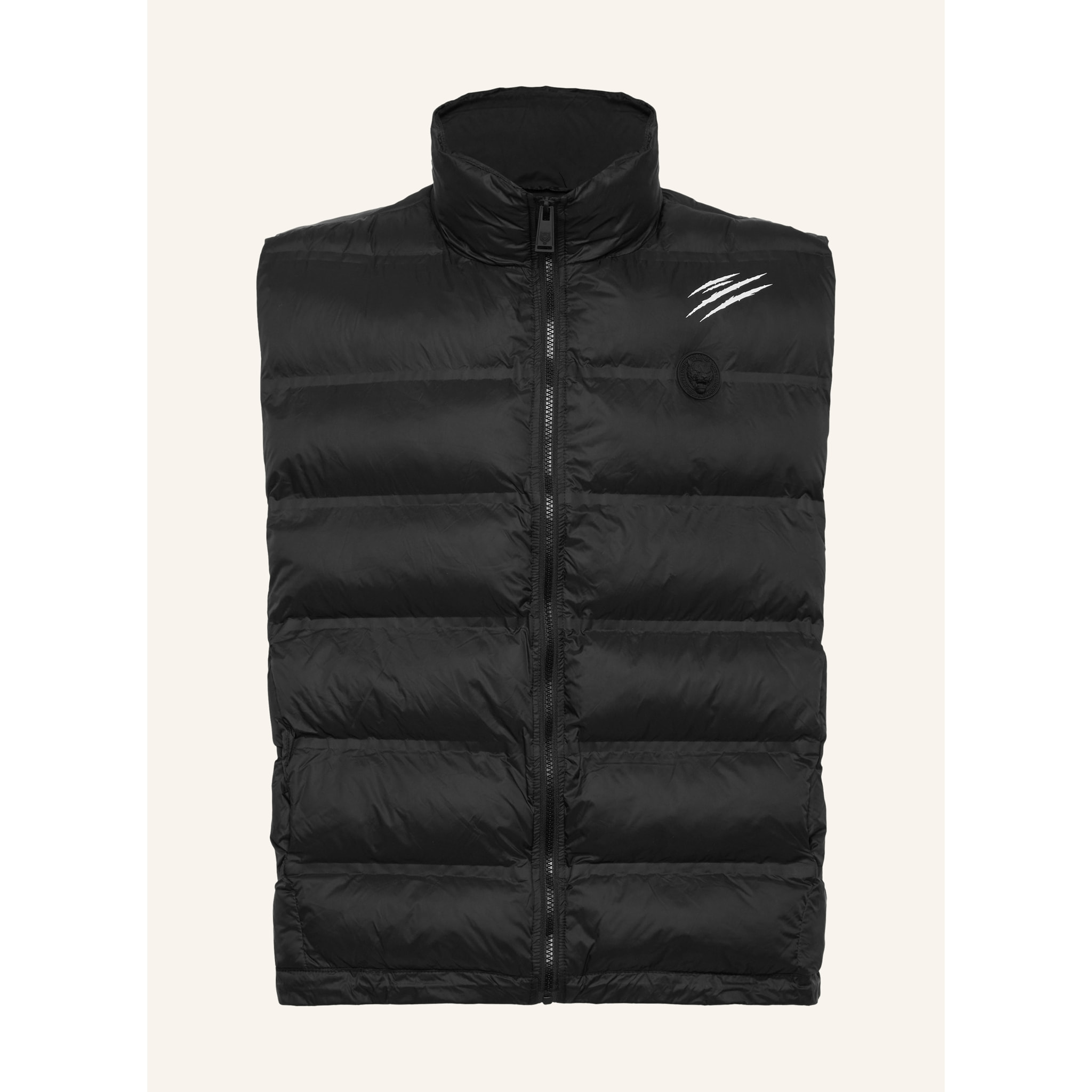 PLEIN SPORT Chaleco de plumón SCRATCH