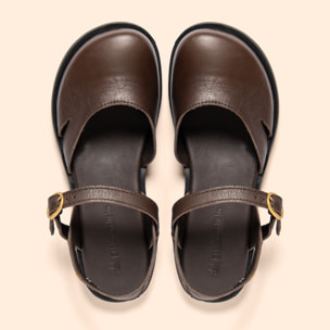 Sandalias N5874 SOFT NAPPA TESTA/ ARENISCA color Testa