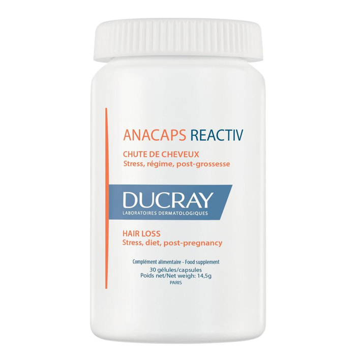 Anacaps Reactiv - Complément Alimentaire Chute de Cheveux