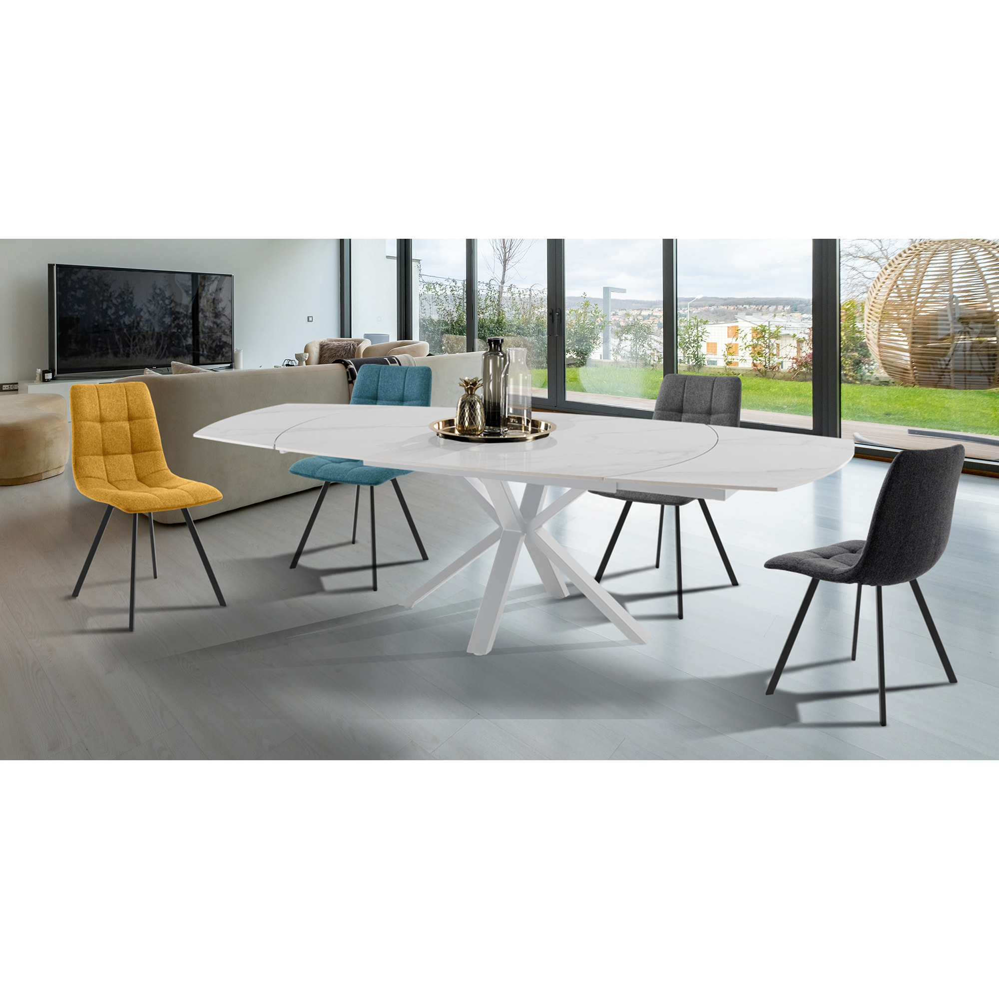 ORESTELUCHETTA Tavolo allungabile SCRANTON 4