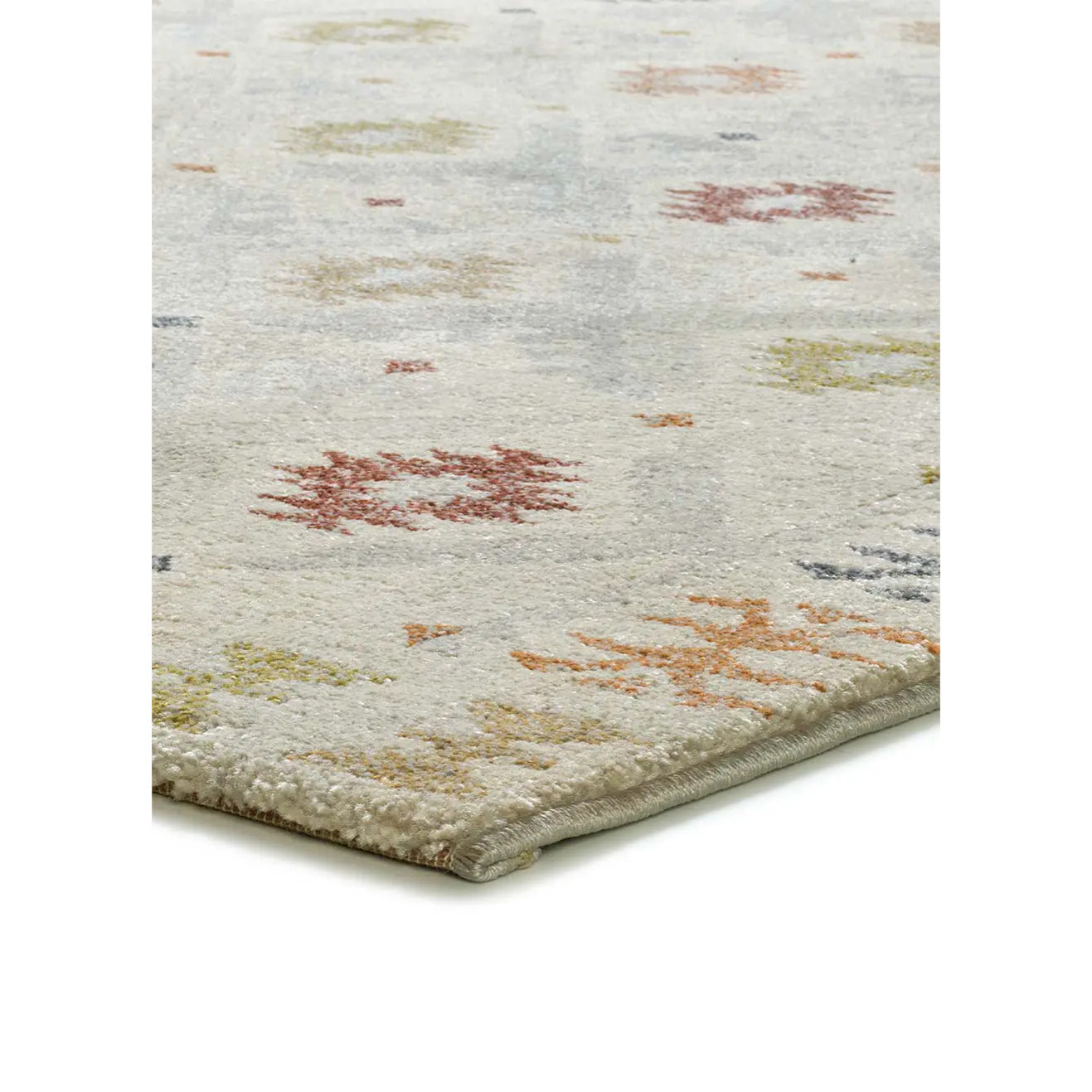 TAMARIS Alfombra étnica de pelo corto multicolor, varias medidas disponibles.