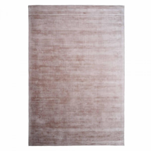 Tapis artisanal doux et soyeux tufté main en viscose