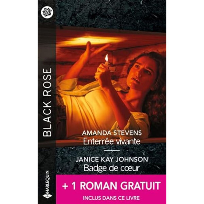Stevens, Amanda | Enterrée vivante - Badge de coeur - La terreur dans ton regard | Livre d'occasion
