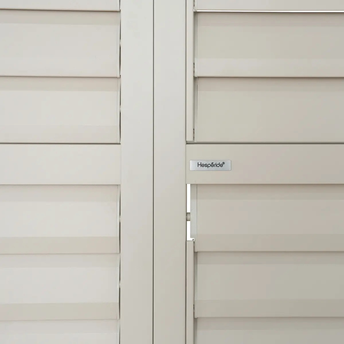 Persienne pour Pergola bioclimatique Evora 6x3,6 m argile