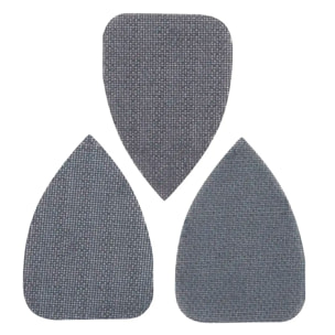 Stanley Assortiment de 3 abrasifs maille auto-aggripants grains 80, 120 et 240