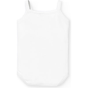 Body bebé tirantes finos bambú