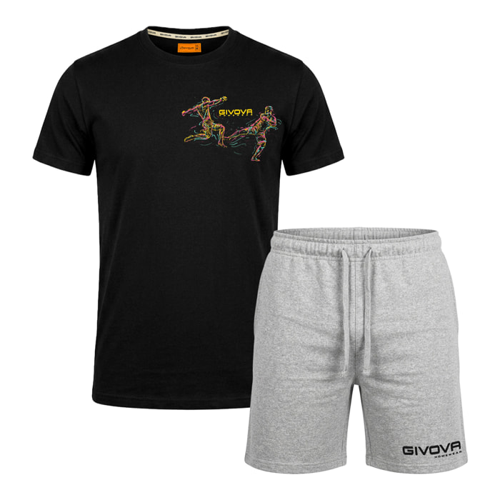 Completo Homewear Uomo Corto GIVOVA Cotone