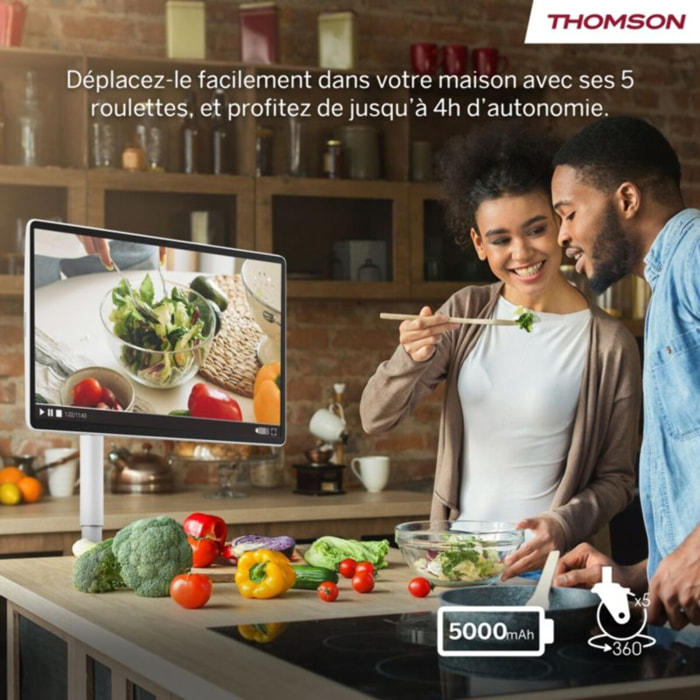 TV LED THOMSON Go Plus Pro 27'' UHD tactile