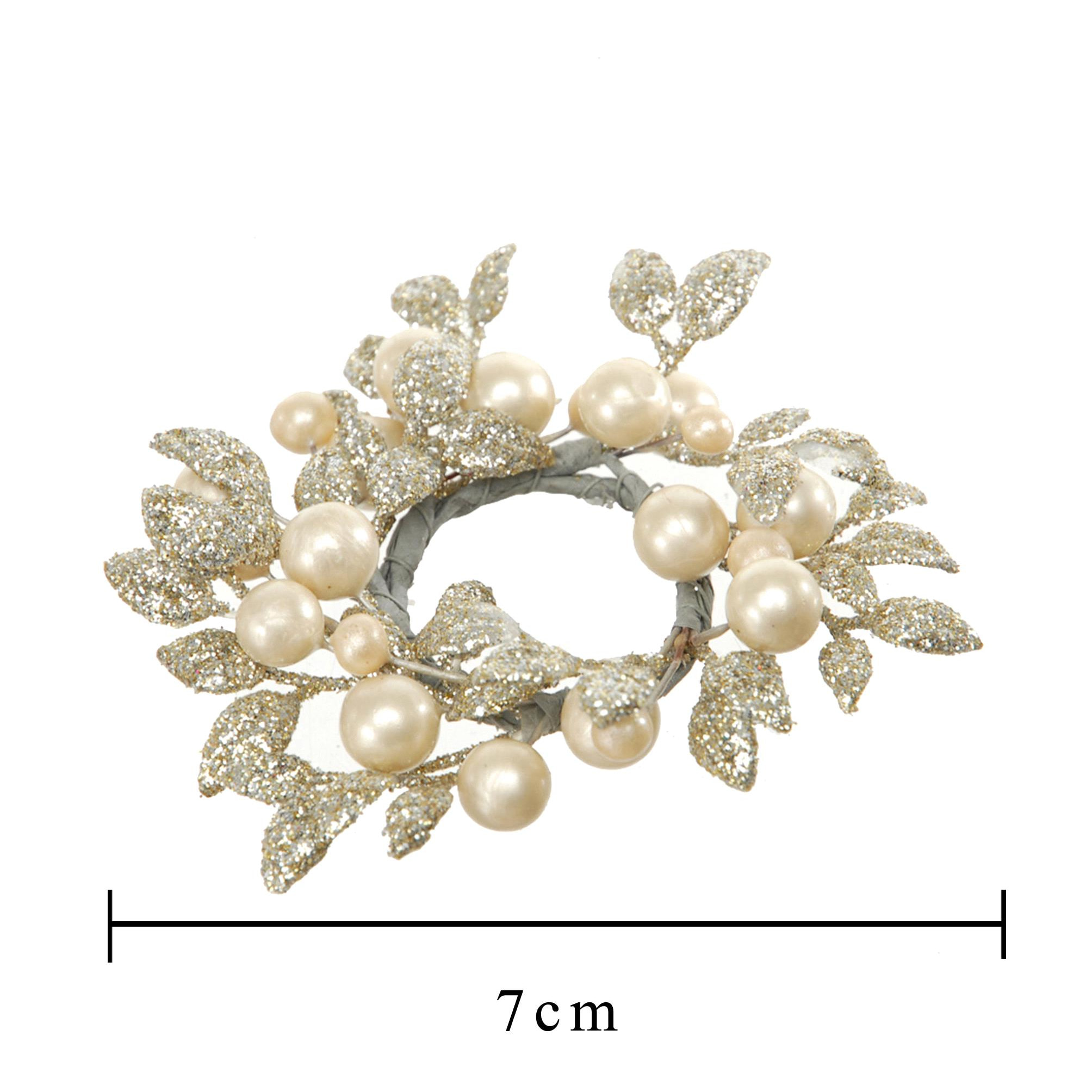 Girocandela con bacche - Pezzi 12 - ORO - Bianchi Dino SpA