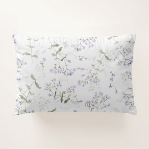 Funda de Almohada Lavender Blanco