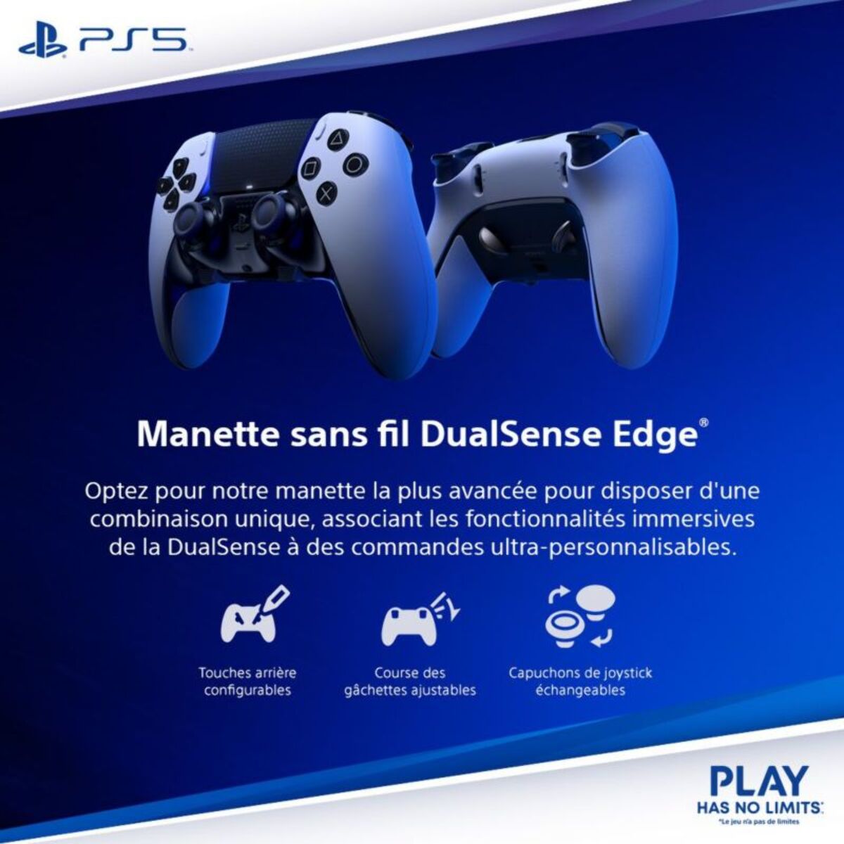Manette SONY DUALSENSE COSMIC RED V3