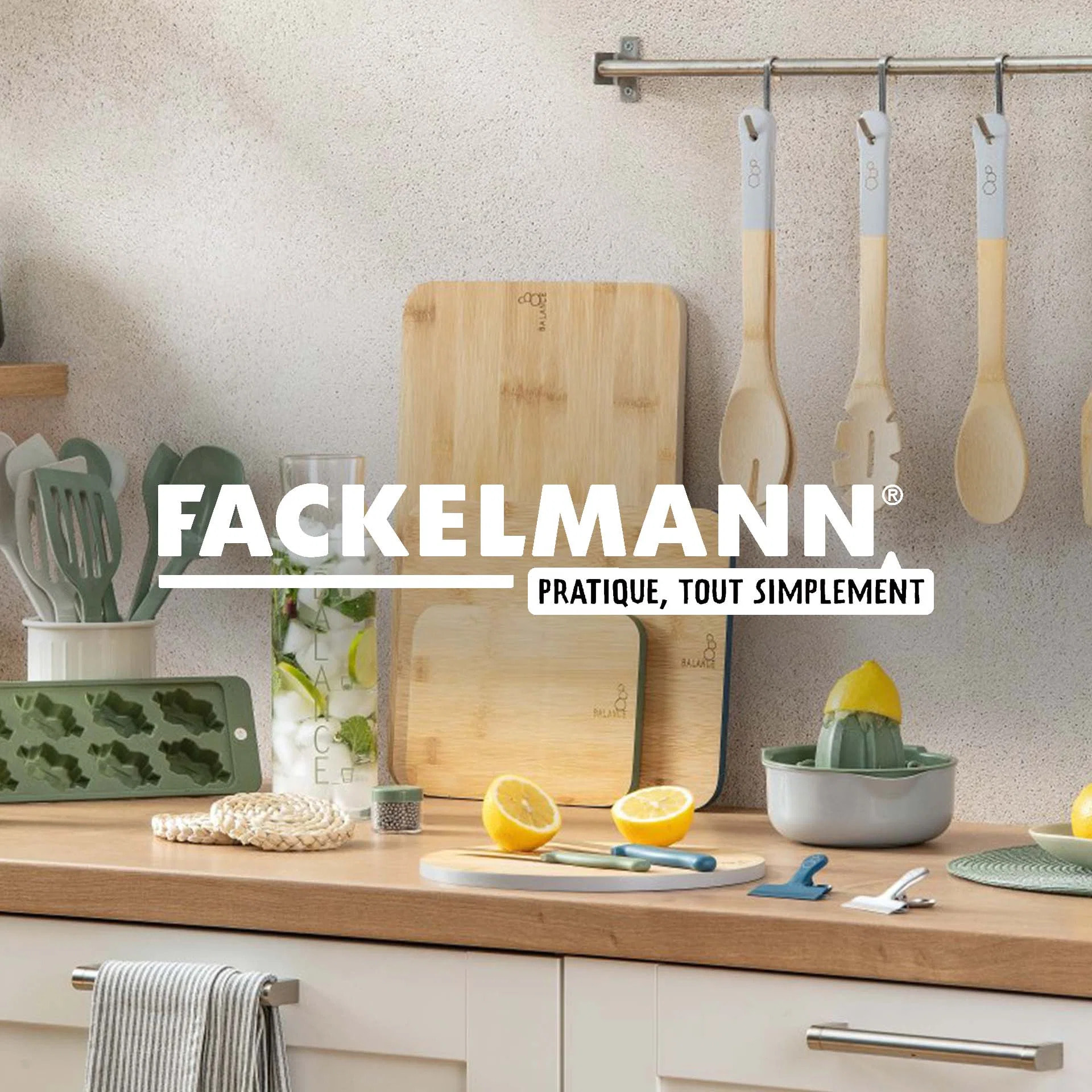Planche à découper en bambou Fackelmann Balance