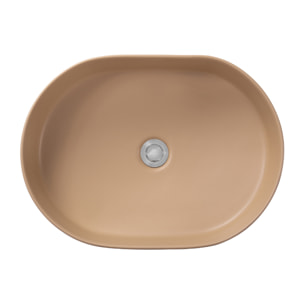 PixL 50 x 36,5 x 12 cm vasque à poser Infinitio, sans trop-plein, moka (CEPX5037MOM)