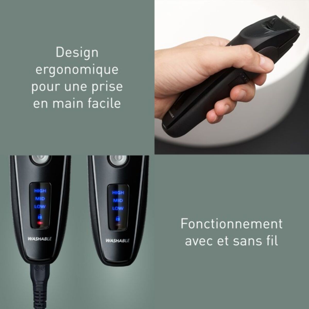 Tondeuse cheveux PANASONIC ER-SC40-K803