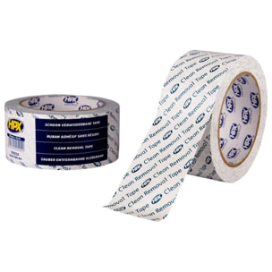 Cinta protectora extraíble azul y blanca 50mm x 33m HPX - CR5033