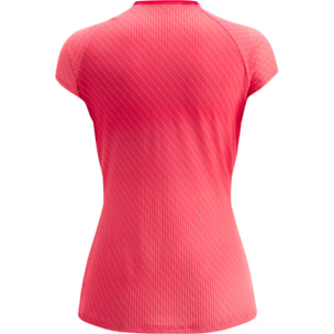 Slam - Tennis T-Shirt Donna - Corallo - Donna