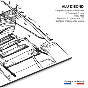 Tableau spot landais Tableau alu Dibond
