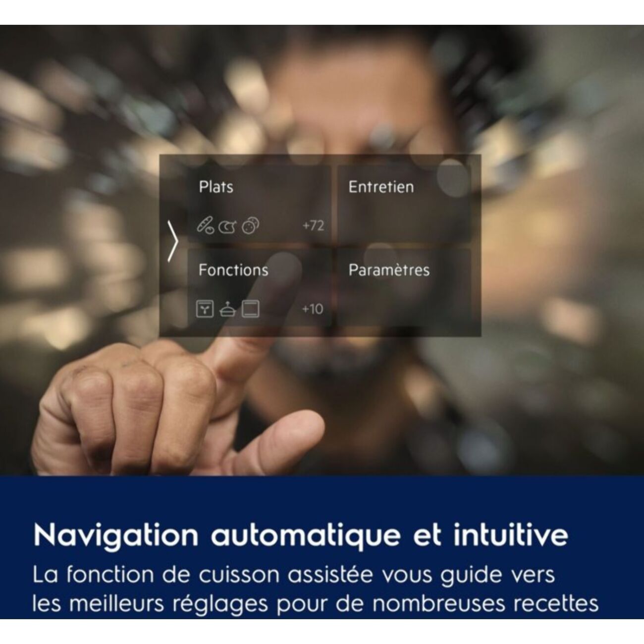 Four encastrable fonction vapeur ELECTROLUX EOC9P3XT  AI Taste Assist et Steamcrips