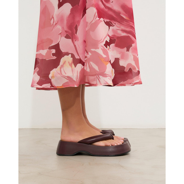 Sandalias de plataforma Brust 5 cm