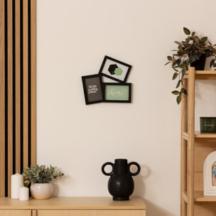 Pêle - mêle - 3 photos - noir