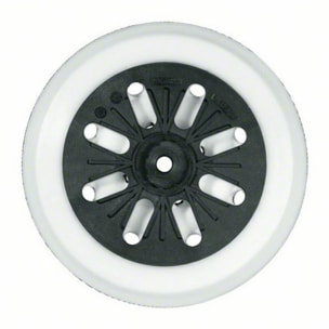 Plateau de ponçage BOSCH souple Ø150 mm Pour GEX150 - 2608601185