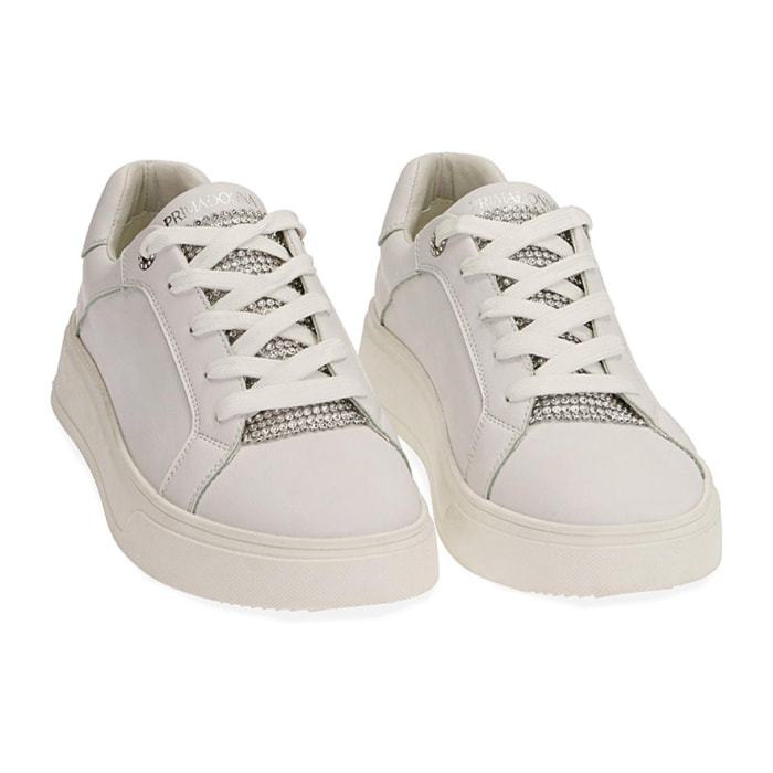 Sneakers bianco/argento