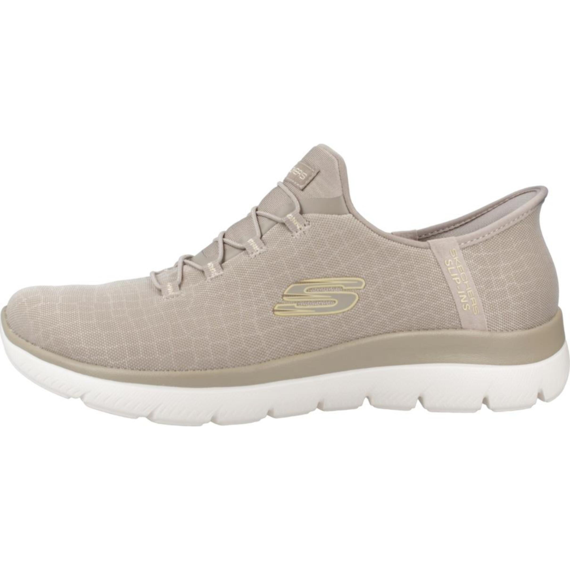 Sneakers De  Mujer Summits-classy Night Slip-ins Beis