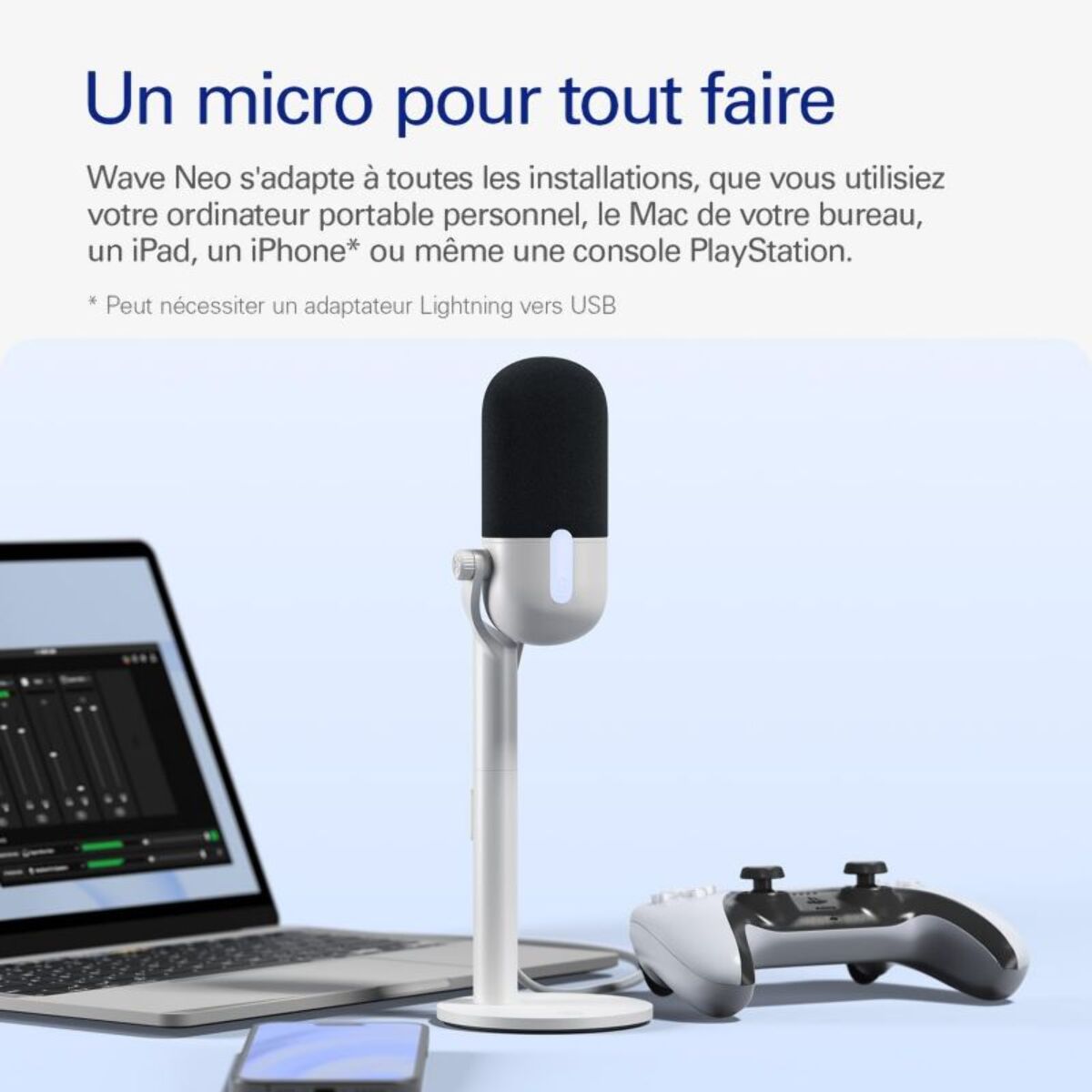 Micro Gamer ELGATO Wave Neo
