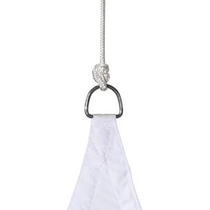 Voile d'ombrage triangulaire Curacao Blanc