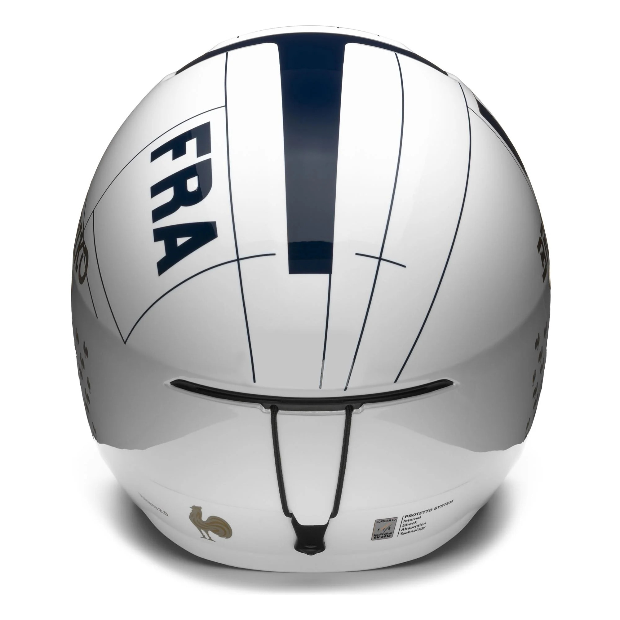 Caschi Briko Uomo Donna Bianco Vulcano 2.0 France