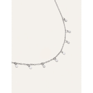 Collar Mini Moons 3mm Acero