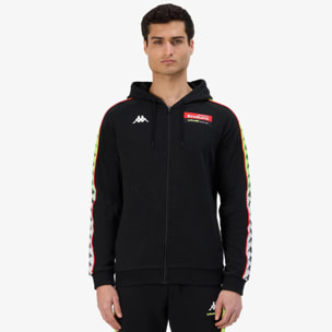 Kappa - Sudaderas Hombre Negro - 222 Banda Taja Vr46 Travel