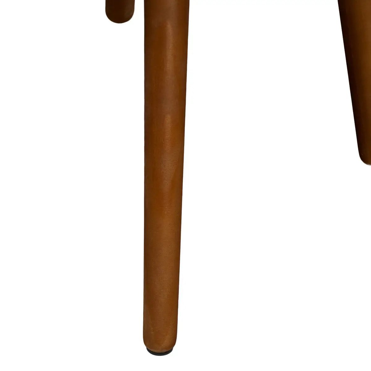 Table de chevet Nysos ronde 40x40cm marron