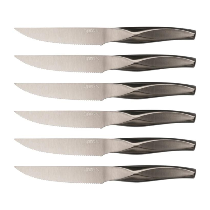 Couteaux à steak LARUS - 6 pièces